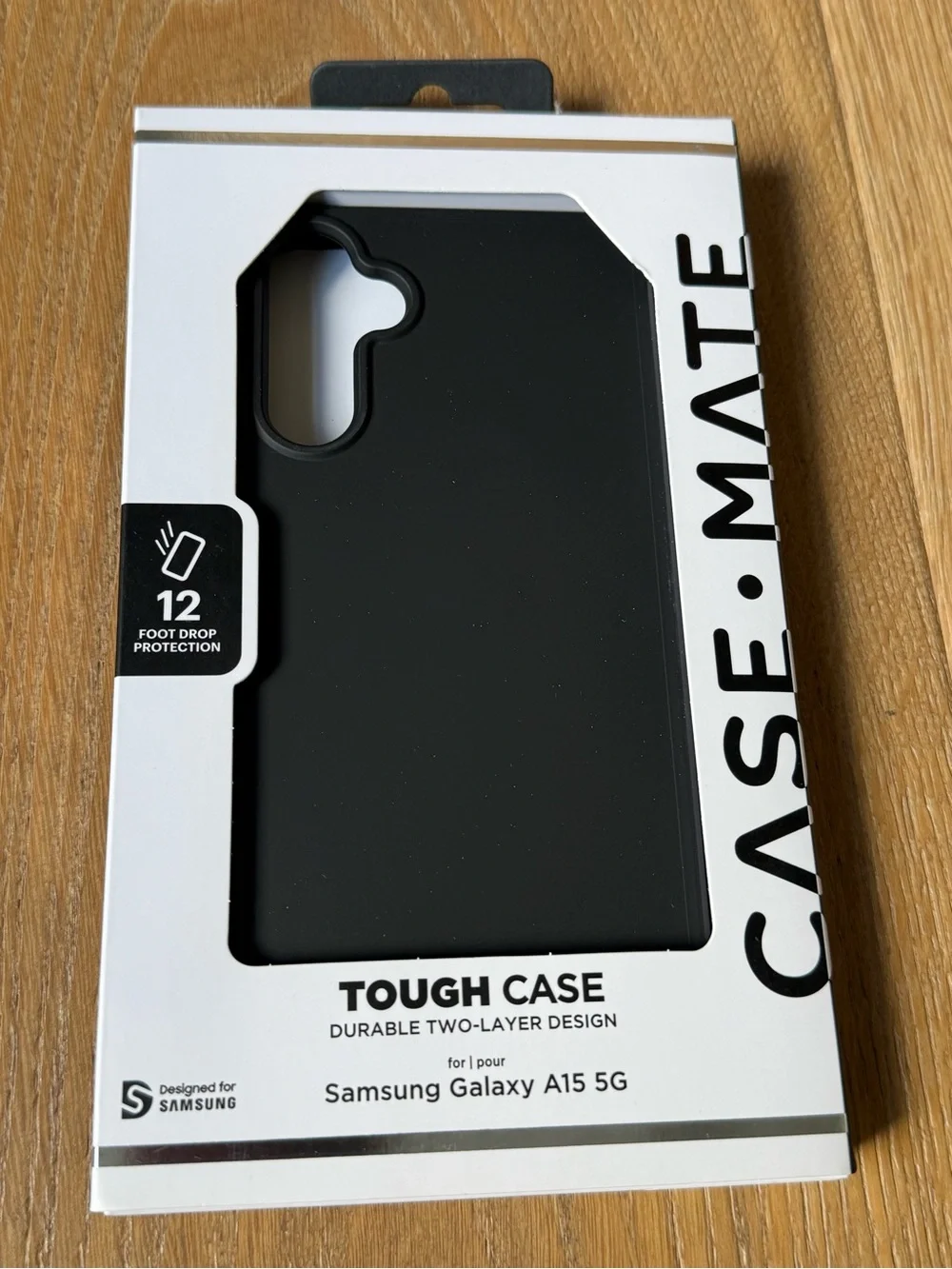 New Case-Mate Tough Case for Samsung Galaxy A15 5G Black